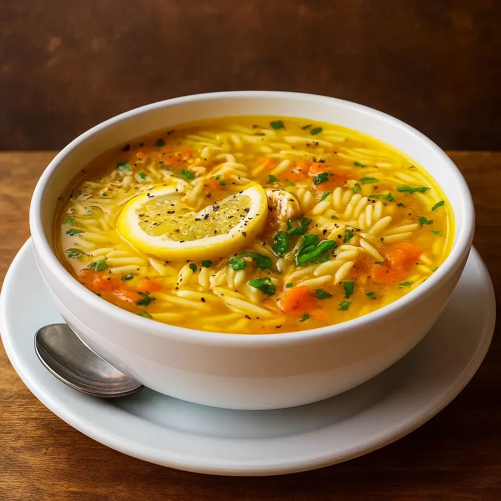 Velvety Greek Lemon Orzo Soup: The Secret to Its Creamy Finish